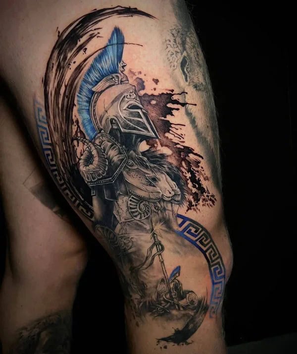 Spartan Warrior Tattoo