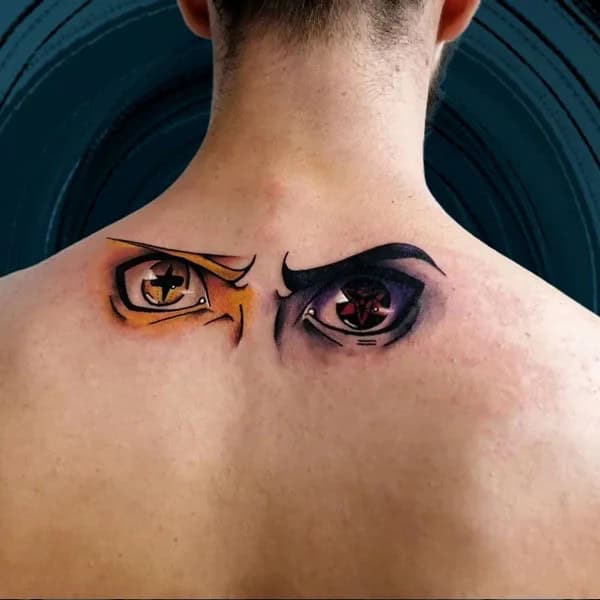 Madara Sharingan Tattoo