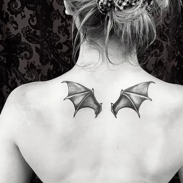 Bat Tattoo On Hand