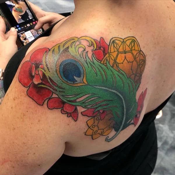 More Compelling Peacock Tattoo Designs That Are Ahead Of Their Time