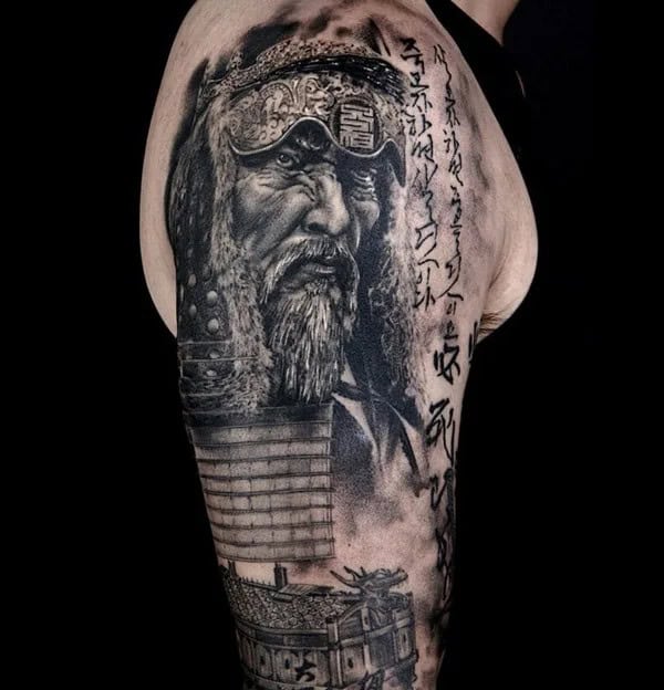 Korean Warrior Tattoo