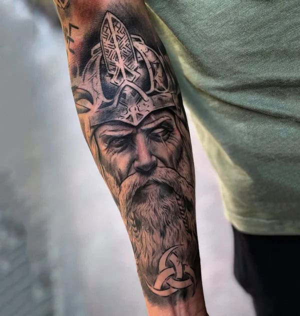 Odin Viking Tattoo