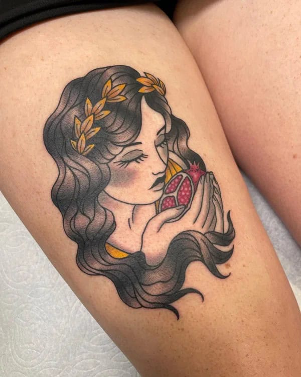 Explore More Engaging  Designs Of Persephone Tattoo