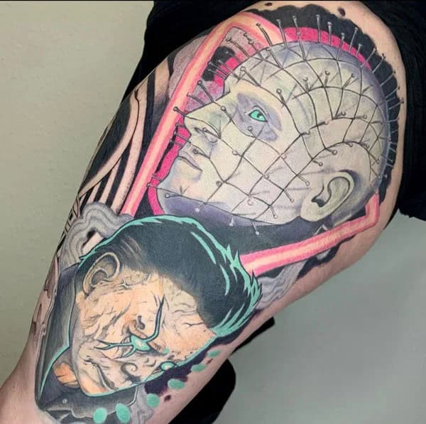 Michael Myers House Tattoo