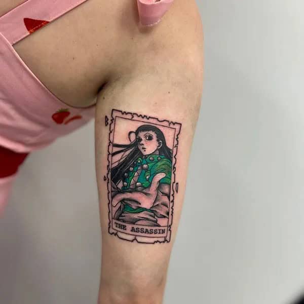 Illumi Zoldyck Tattoo