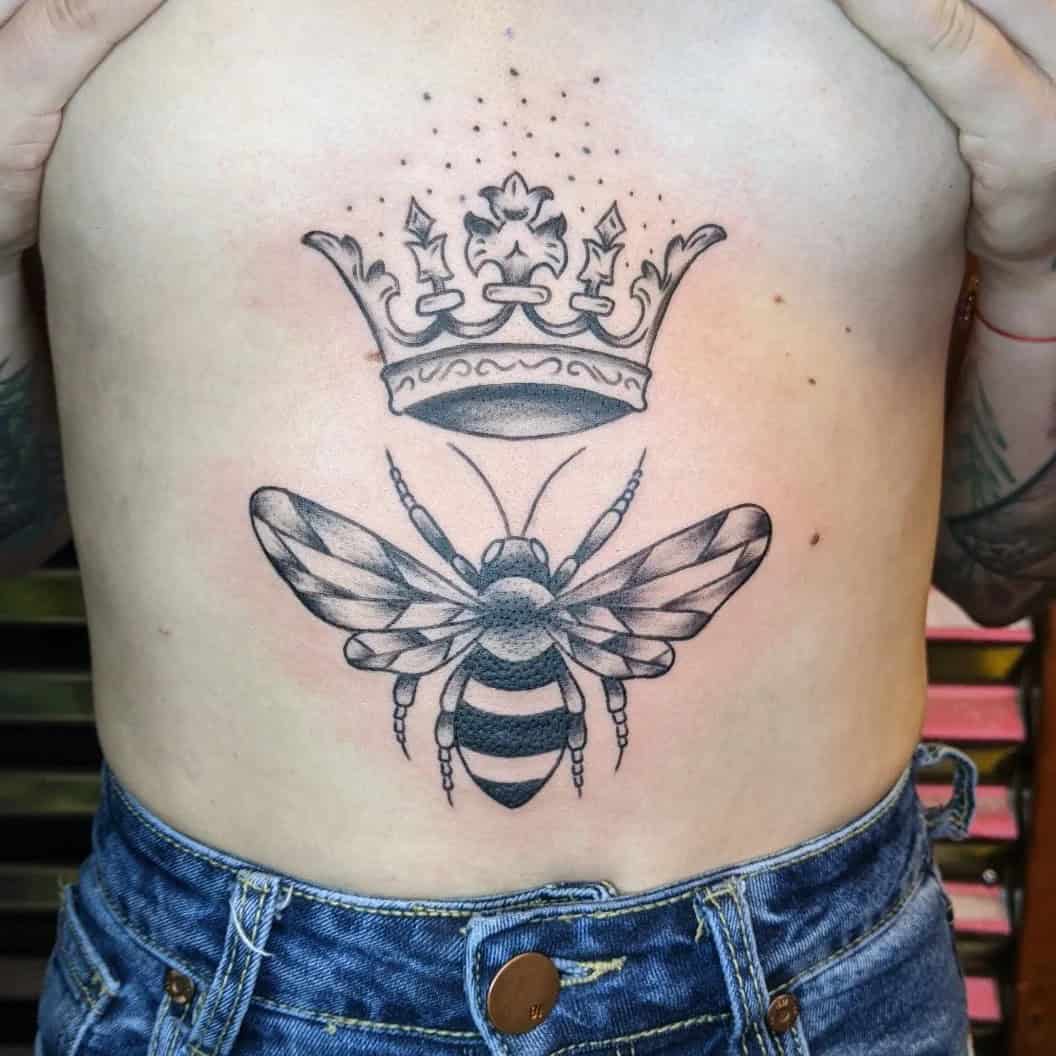 Queen Bee Tattoo