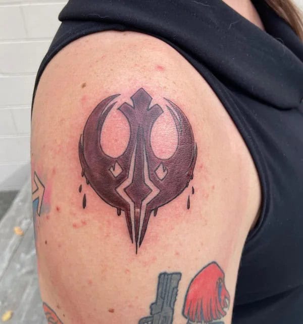 Star Wars Symbol Tattoo