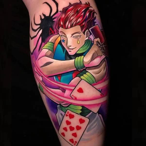 Hisoka Morow Tattoo