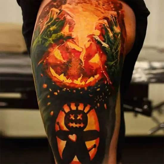 Halloween Style Tattoo