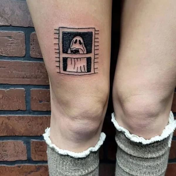 Spooky/Ghost Tattoo