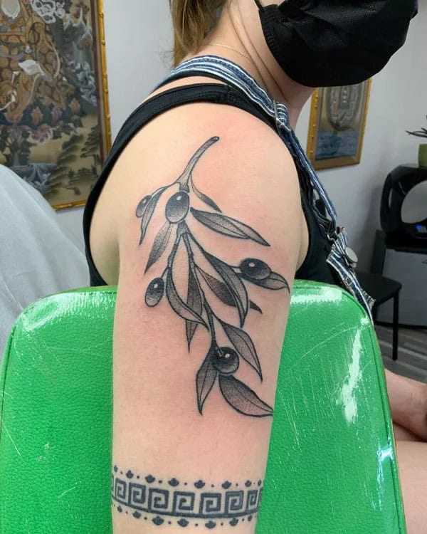 Olive Vine Tattoo