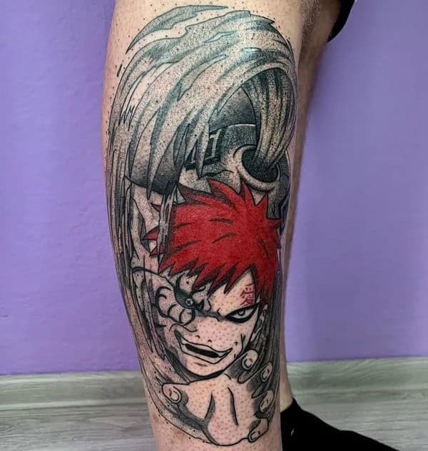 More Gaara Tattoos To Check Out For Gaining Inspiration