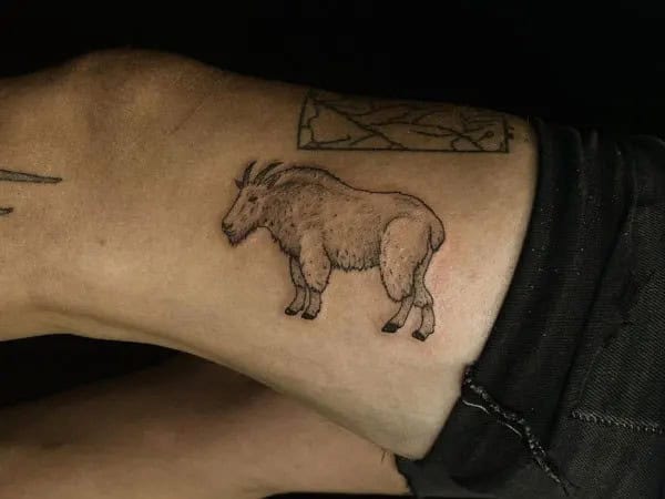 Mountain Goat Tattoo