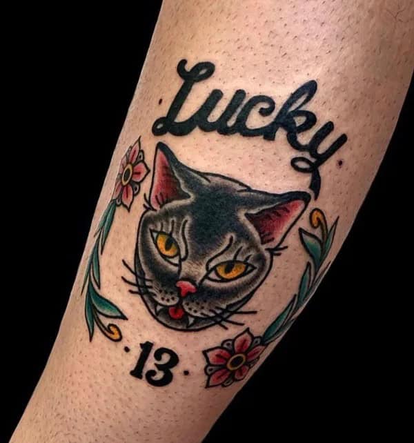 Lucky 13 Tattoo