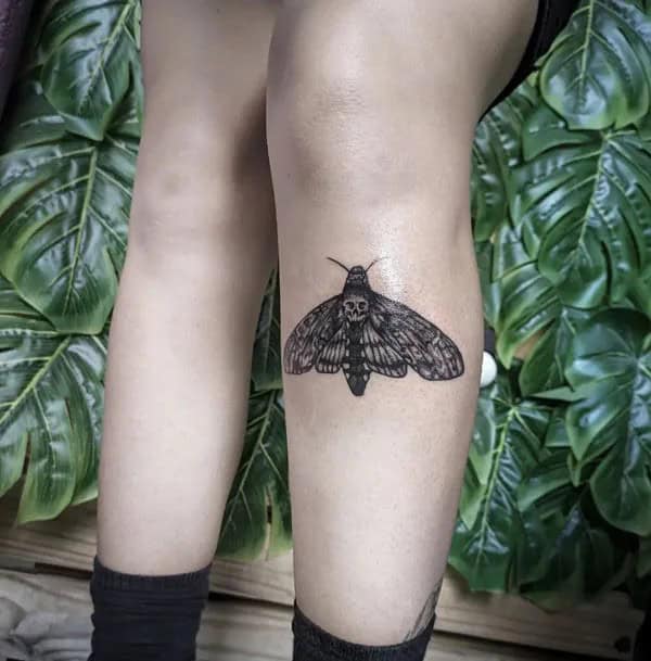 More Death Moth Tattoos That Can’t Be Ignored!