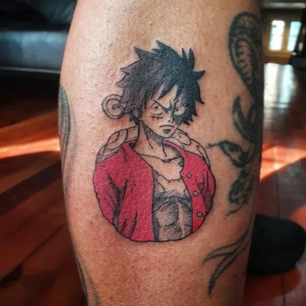 Anime Foot Tattoo